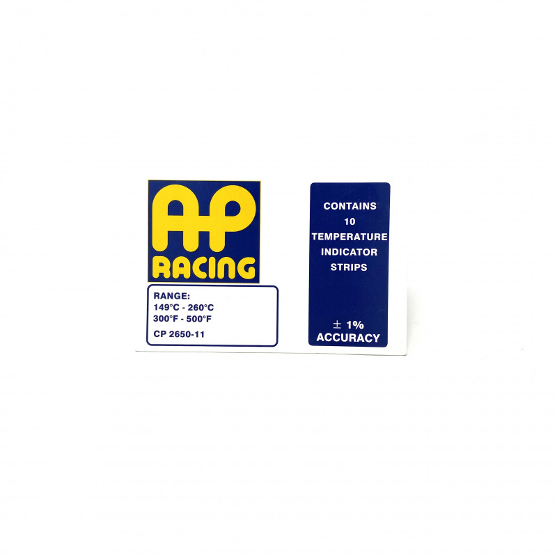 AP Racing Temperature Indicator Strips